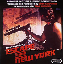 Afbeelding in Gallery-weergave laden, John Carpenter In Association With Alan Howarth – Escape From New York (Original Motion Picture Soundtrack)
