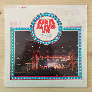 Fania All Stars ‎– Live At Yankee Stadium (Vol. 1) Label: Fania Records ‎– SLP 00476 Format: Vinyl, LP, Album, Reissue, Repress, 1st Palm Tree Label