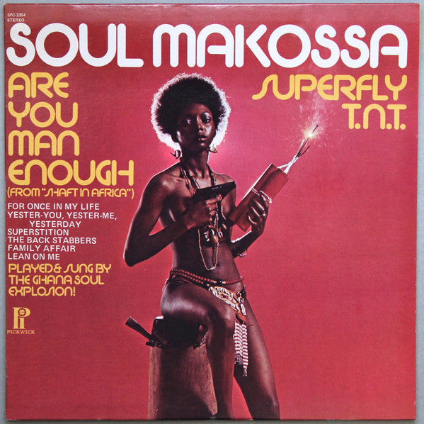 GHANA SOUL EXPLOSION Soul Makossa  1-LP Usa Dance / Funk
