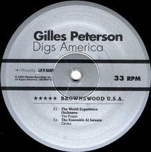 Afbeelding in Gallery-weergave laden, Gilles Peterson – Gilles Peterson Digs America (Brownswood U.S.A.)
