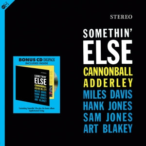 ADDERLEY, CANNONBALL Somethin' Else  180gr. +Bonus CD Incl.Bonus Album Sophisticated Swing 2-LP Holland Jazz Lp+CD, High Quality, Bonus Track(S), Digipak